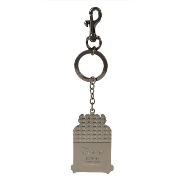 Loungefly Haunted Mansion Lenticular Clock Keychain NWT - Picture 2 of 2